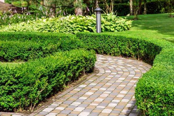 Cost of Paved Landscaping in Longwood
