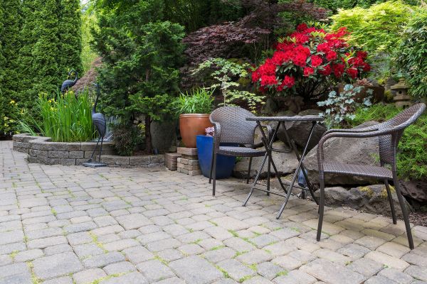 Patio Hardscaping in Longwood