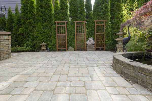 Backyard Hardscape Service in Longwood