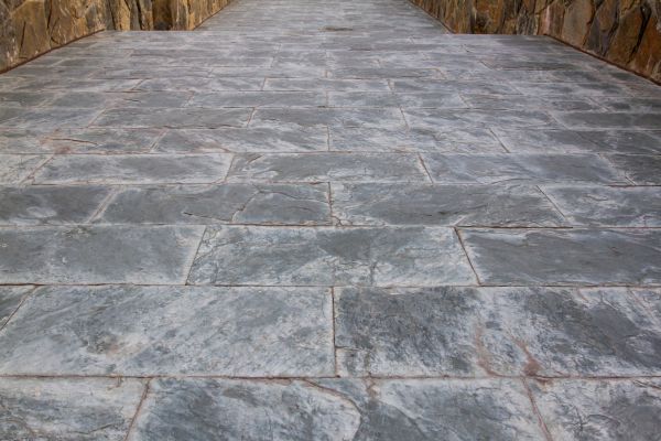 Cost of Slate Paving Installation in Longwood