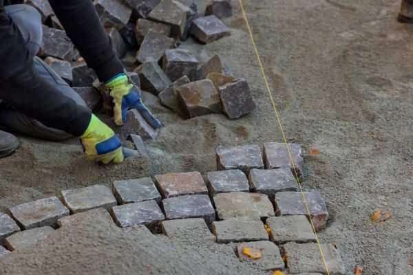 Patio Stones Installation in Longwood