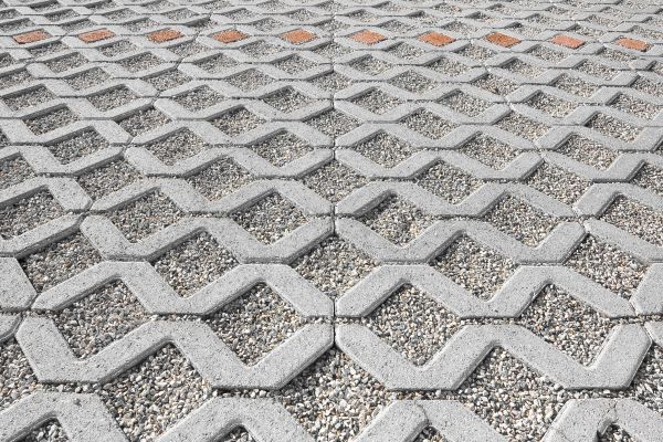 Permeable Concrete Paving in Longwood